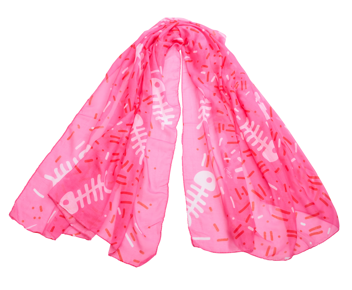 Pink fishbone pareó