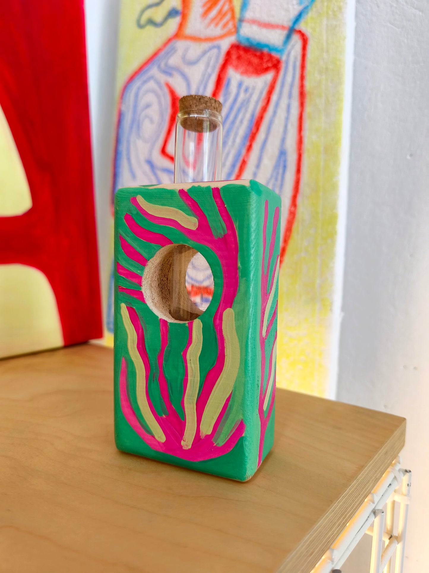 Hoko green pink