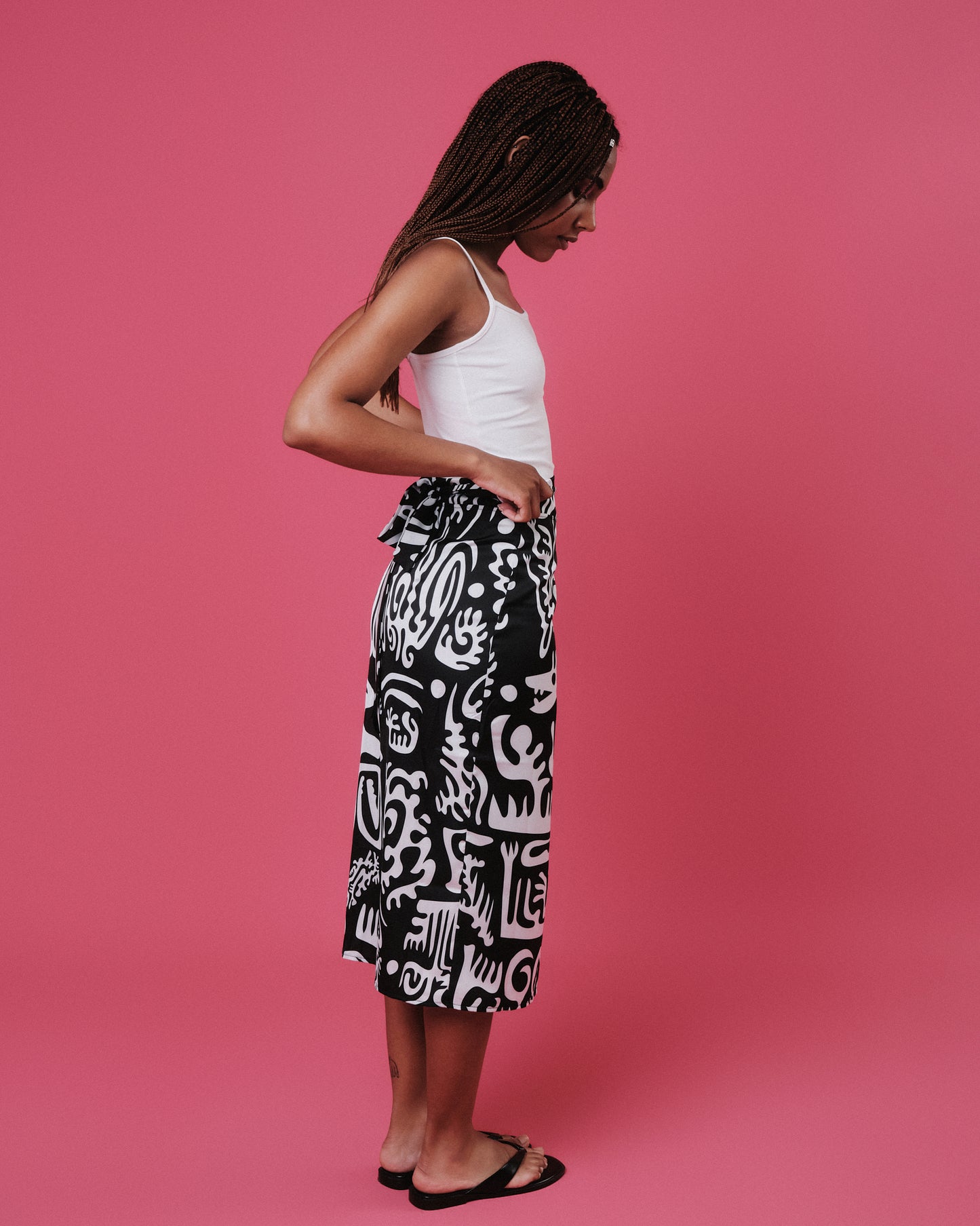 Lunar Dogs Wrap Skirt
