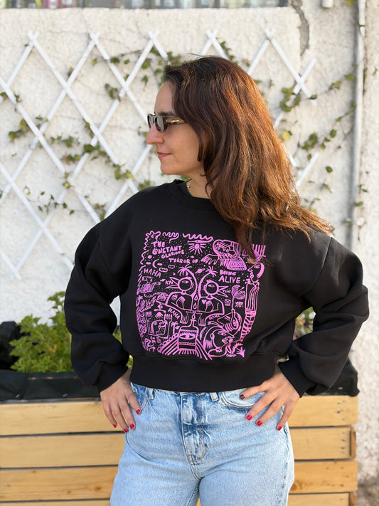 Crop Sweater Alive