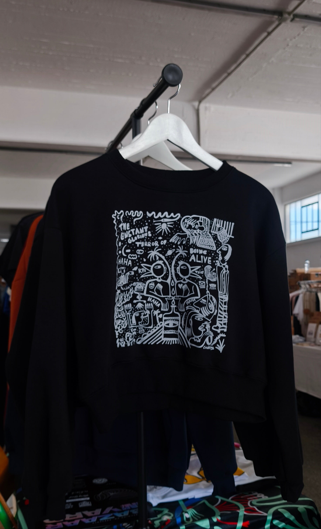 Crop Sweater Alive