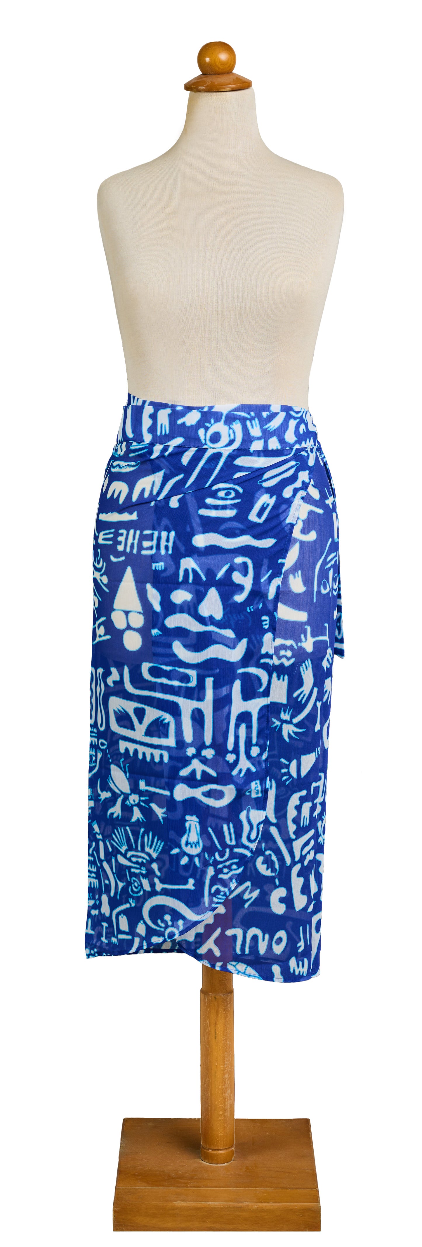 Pareo-Skirt-Blue