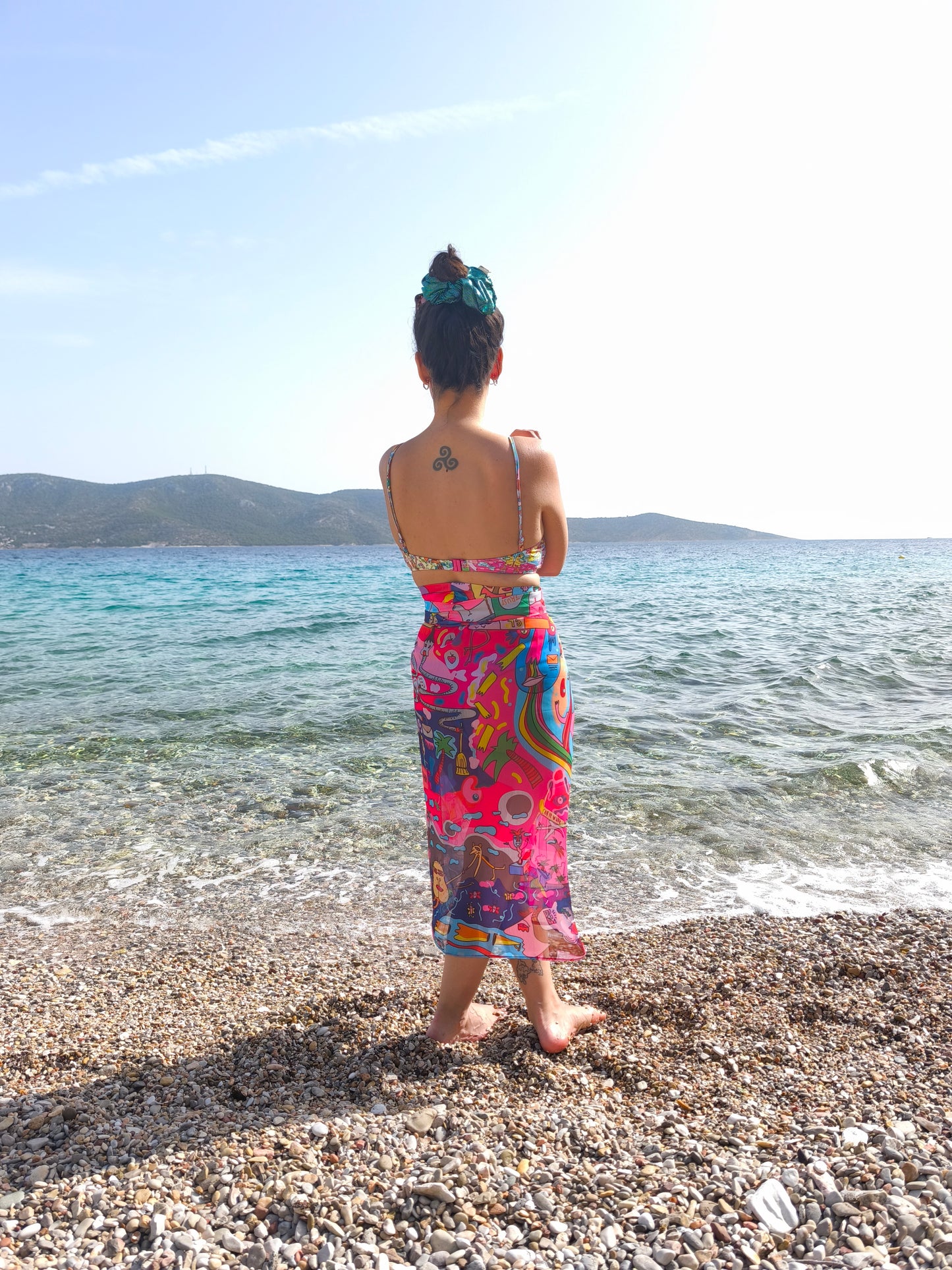 Pareo-Skirt-Pink