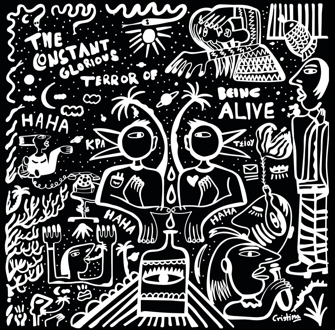 ALIVE Crop Black