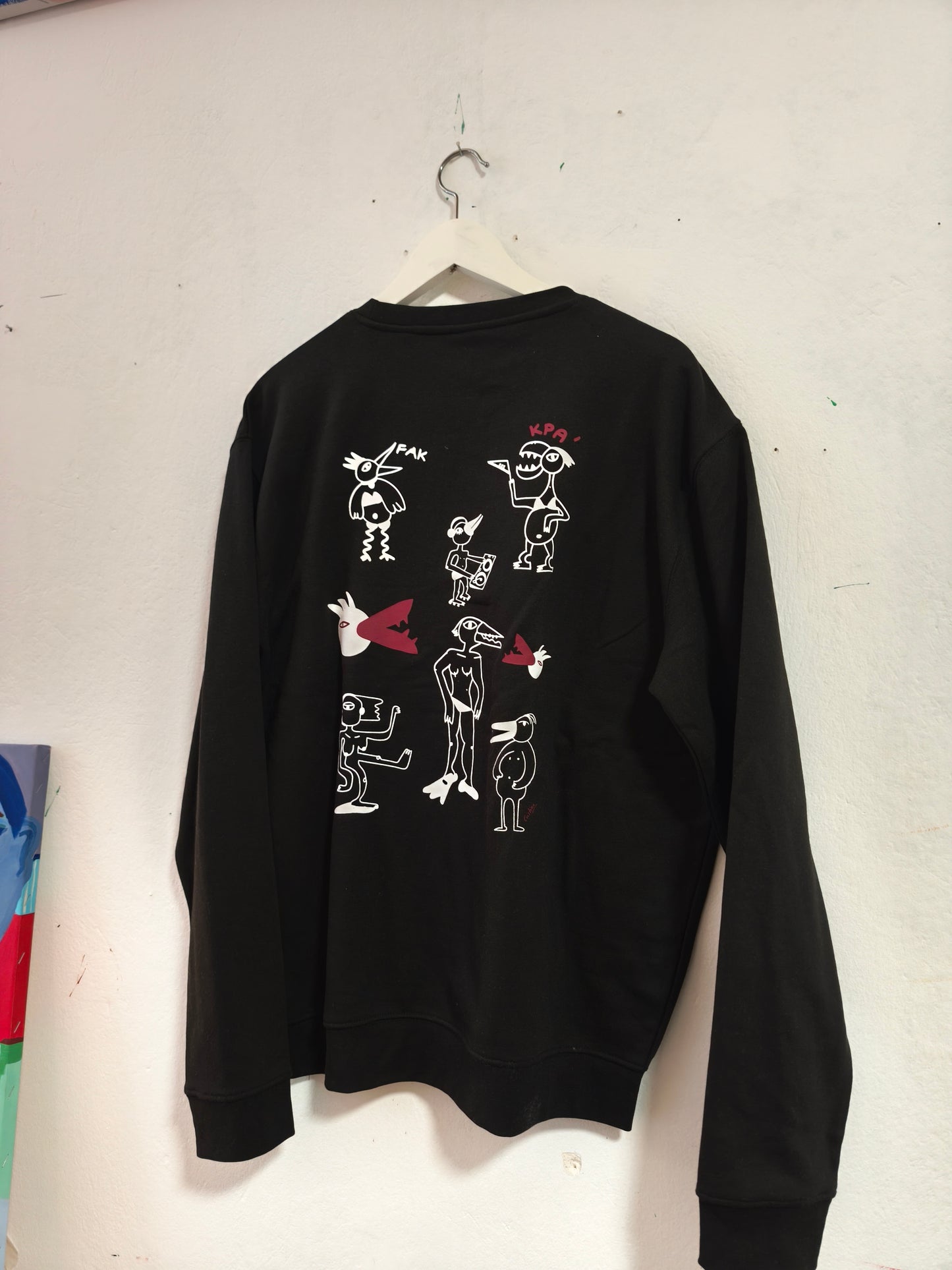 BURDS sweater black