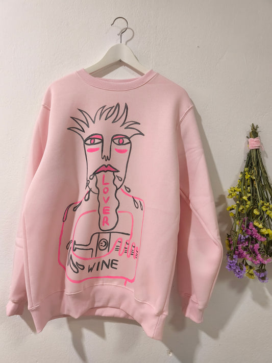 Wine lover sweater