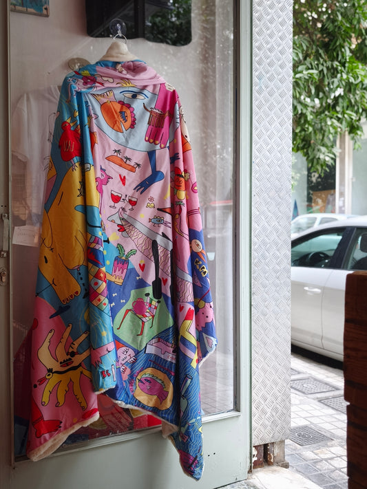 Hooded blanket Duck