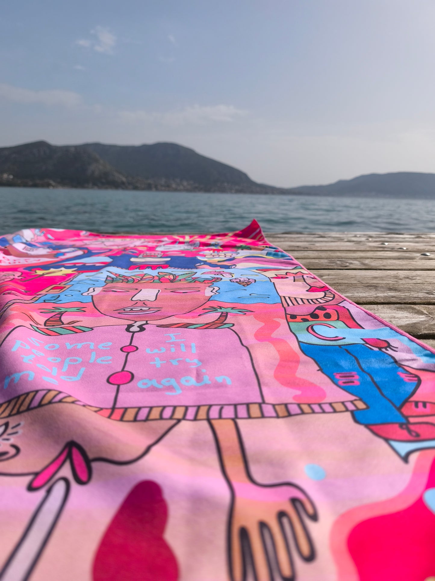 Microfiber beach towel