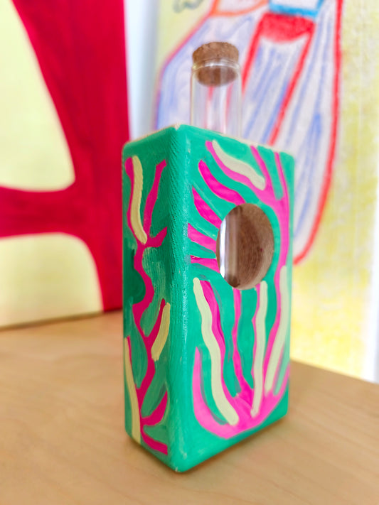 Hoko green pink