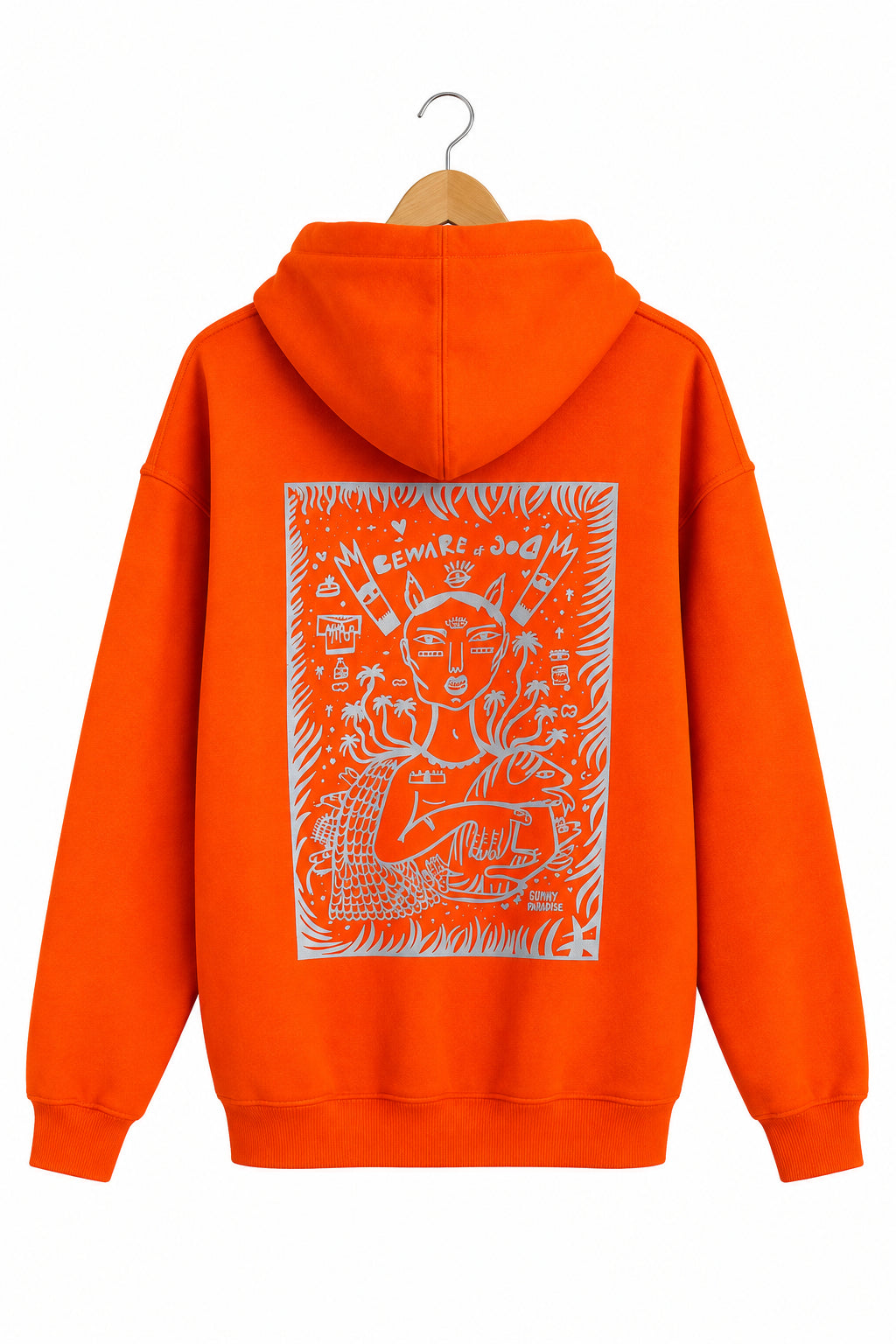 Hoodie Beware of the dog 🧡