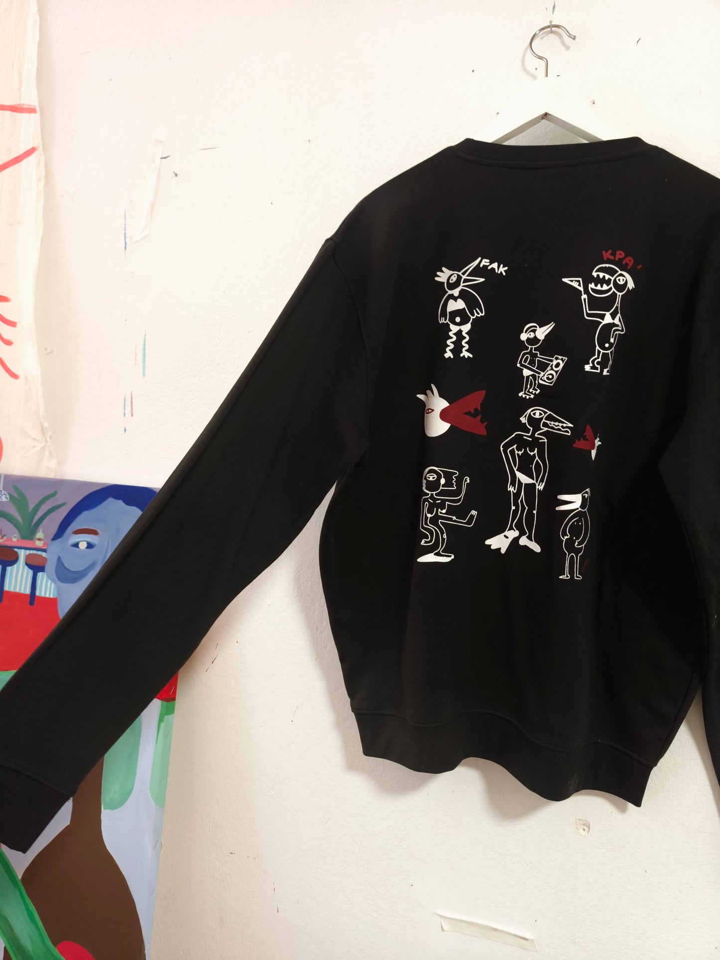 BURDS sweater black