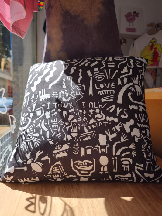 Cushion  Black & White
