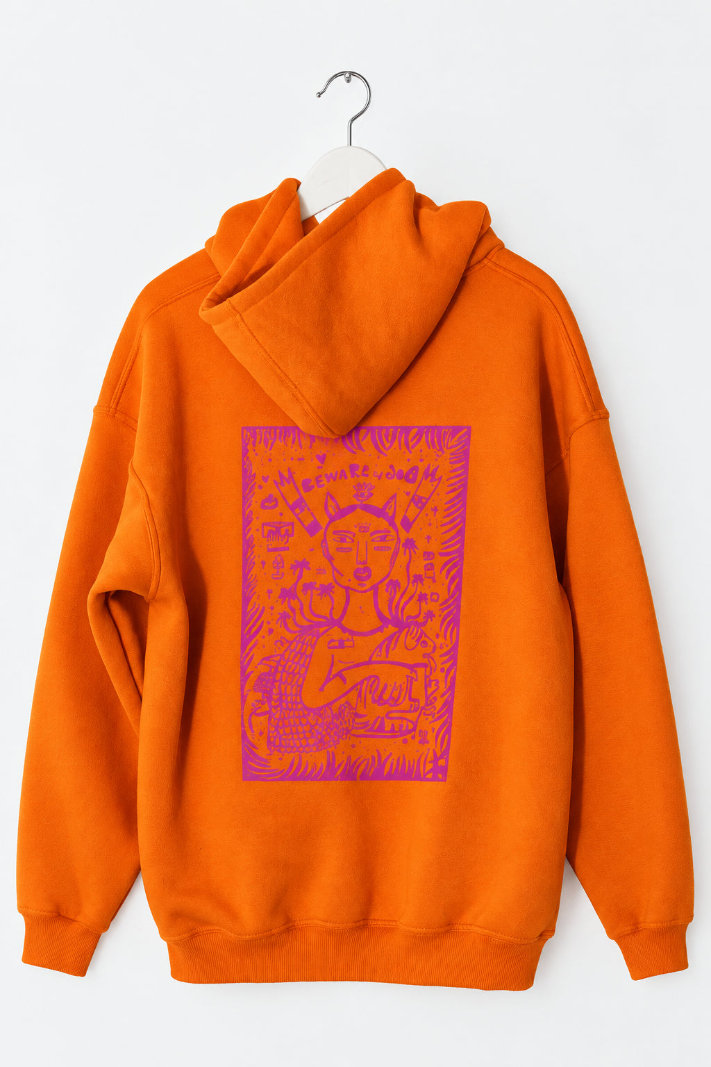 Hoodie Beware of the dog 🧡
